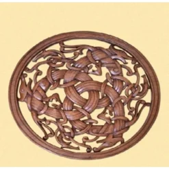 Borre Stil Viking Holzschnitzwerk