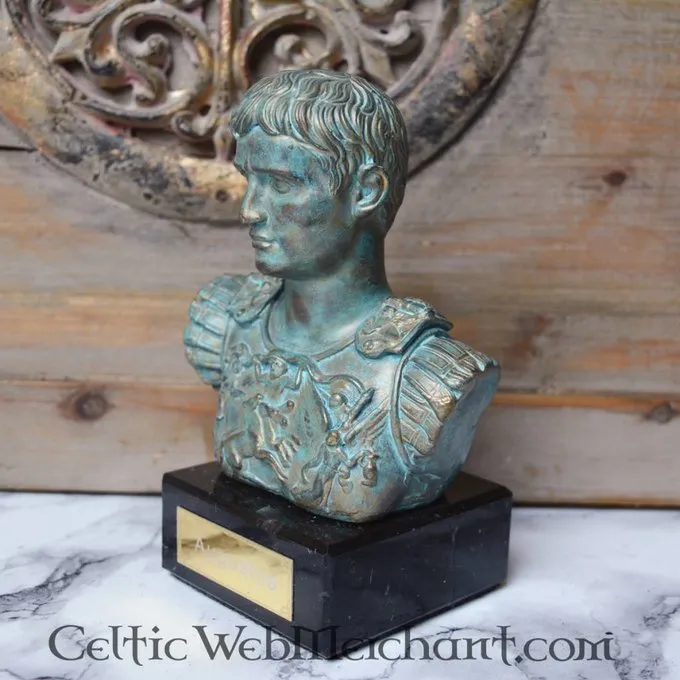Büste Augustus Prima Porta Bronze 2 Büste Augustus Prima Porta Bronze – Bild 2