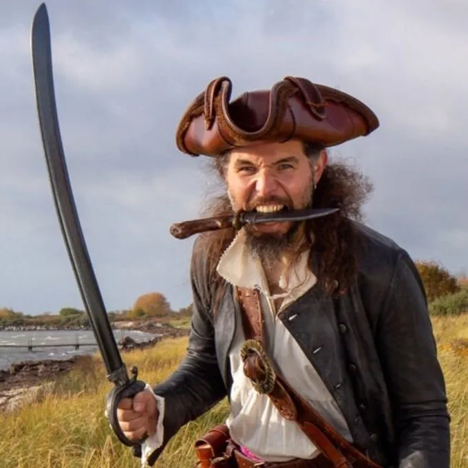 Epic Armoury Gebogene Larp -Cutlass, 100 Cm 2 Epic Armoury Gebogene Larp -Cutlass, 100 Cm – Bild 2