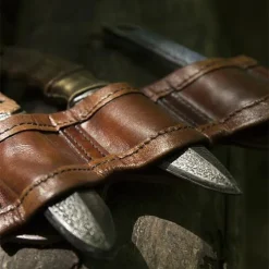 Epic Armoury Halter Für LARP Wurfmesser Braun, Inkl. 3 Messer -pagan NiedrigerPreis halter fuer larp wurfmesser braun inkl 3 messer 2