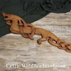 Holz Viking Drachen Nach Links Schaut