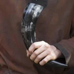 Epic Armoury Keltisches Trinkhorn 0,5L, Dunkel