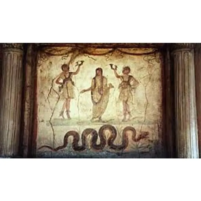 Lararium Pompeji 5 Lararium Pompeji – Bild 5