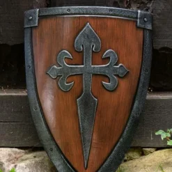 Epic Armoury LARP Drachen Shield Stahl-Holz