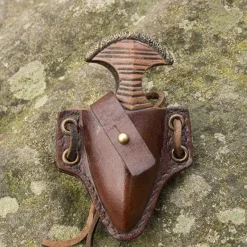 Epic Armoury LARP Handgelenk Dolch Mit Halter, Braun