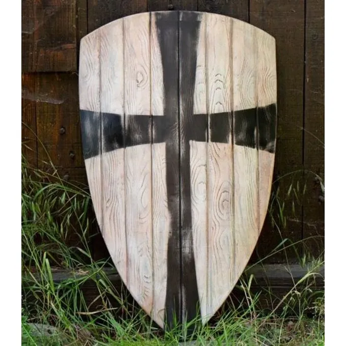 Epic Armoury LARP Kite Schwarzes Kreuz Abzuschirmen 3 Epic Armoury LARP Kite Schwarzes Kreuz Abzuschirmen – Bild 3