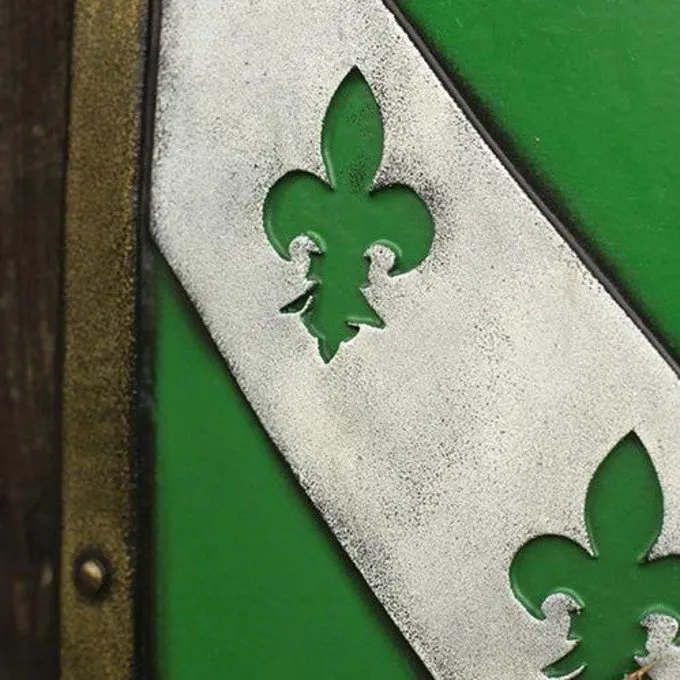 Epic Armoury LARP Lion Schild Grün / Schwarz / Weiß 4 Epic Armoury LARP Lion Schild Grün / Schwarz / Weiß – Bild 4