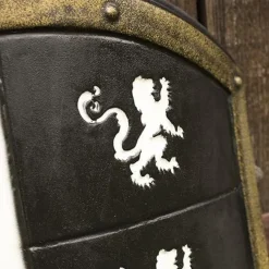 Epic Armoury LARP Lion Schild Weiß / Schwarz / Gold -pagan NiedrigerPreis larp lion schild weiss schwarz gold 2