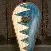 Epic Armoury LARP Norman Schild Blau-weiß