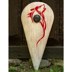 Epic Armoury LARP Normannischer Schild Wolf -pagan NiedrigerPreis larp normannischer schild wolf 3