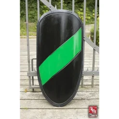 Epic Armoury LARP Ritter Schild Schwarz / Grün -pagan NiedrigerPreis larp ritter schild schwarz gruen 2