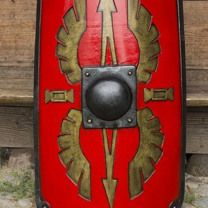 Epic Armoury LARP Roman Scutum 1 Epic Armoury LARP Roman Scutum