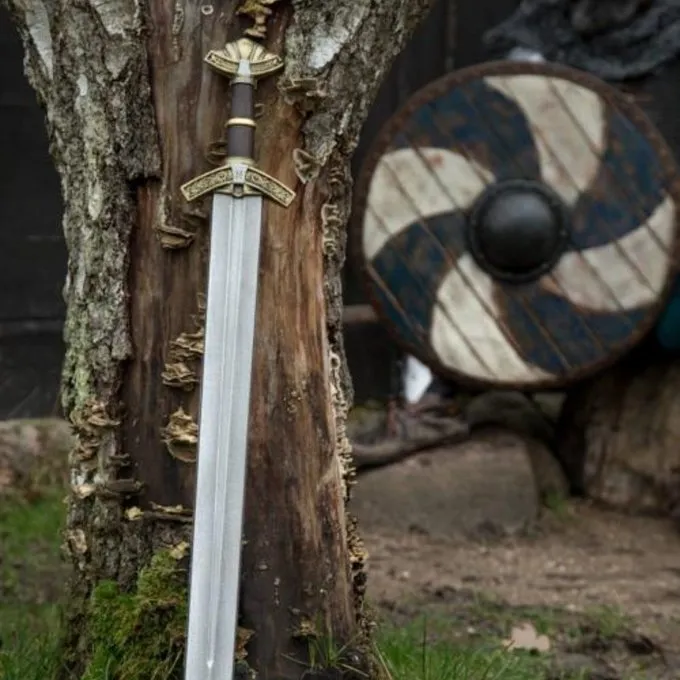 Epic Armoury LARP Schwert Dreki Gold-85 Cm 6 Epic Armoury LARP Schwert Dreki Gold-85 Cm – Bild 6