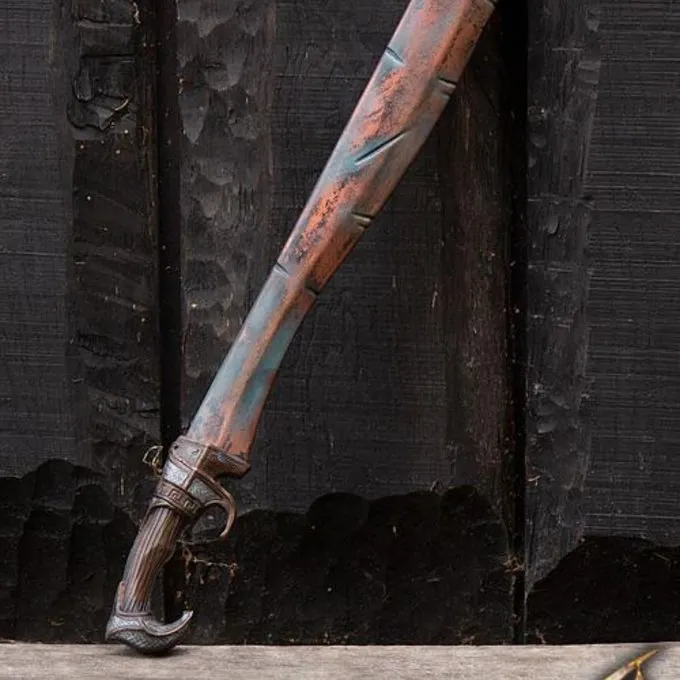 Epic Armoury LARP Schwert Falcata Battleworn 85 Cm 3 Epic Armoury LARP Schwert Falcata Battleworn 85 Cm – Bild 3