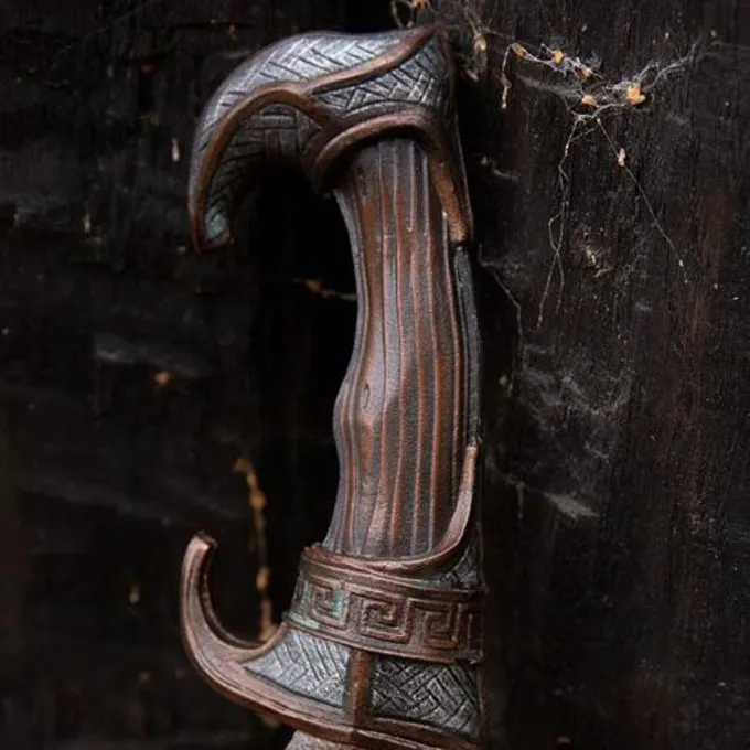 Epic Armoury LARP Schwert Falcata Battleworn 85 Cm 5 Epic Armoury LARP Schwert Falcata Battleworn 85 Cm – Bild 5