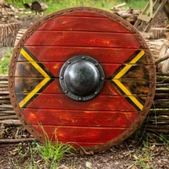 Epic Armoury LARP Shield Thegn, Rot, 70 Cm