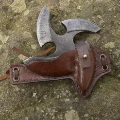 Epic Armoury LARP Shuriken Mit Halter, Braun