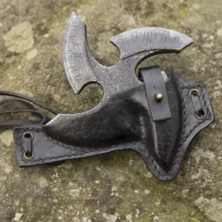 Epic Armoury LARP Shuriken Mit Halter, Schwarz