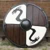 Epic Armoury LARP Viking Drachen Schild Weiß