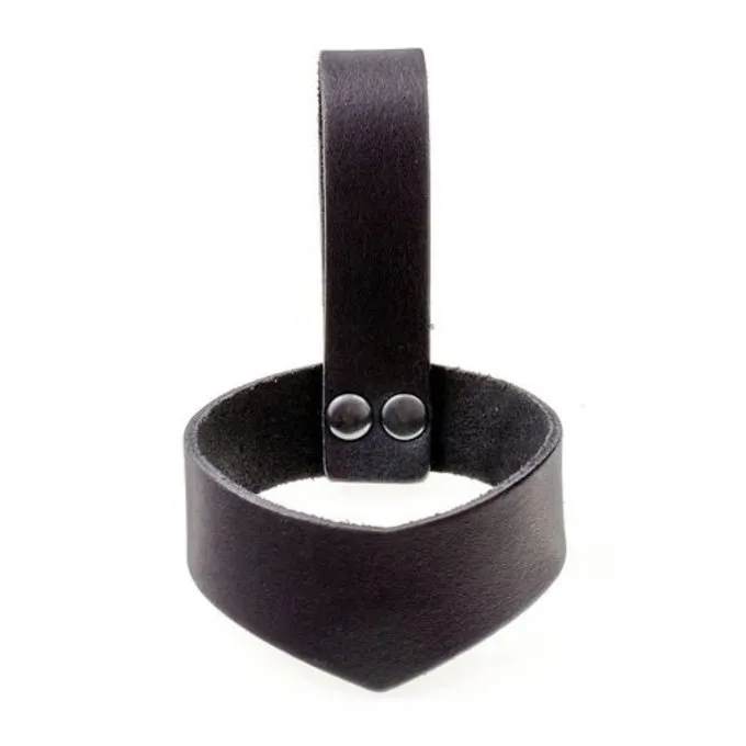 Leder Trinkhornhalter 0,05-0,1L, Schwarz 1 Leder Trinkhornhalter 0,05-0,1L, Schwarz