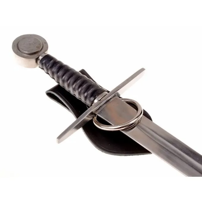 Lederwaffenhalter Für Gürtel Viking Motiv, Braun 3 Lederwaffenhalter Für Gürtel Viking Motiv, Braun – Bild 3