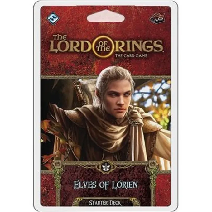 FANTASY FLIGHT GAMES Lord Of The Rings LCG Elves Of Lorien Starter Deck 1 FANTASY FLIGHT GAMES Lord Of The Rings LCG Elves Of Lorien Starter Deck