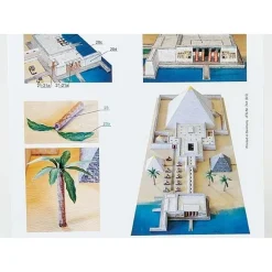 Modellbau-Kit-Pyramide Tempel -pagan NiedrigerPreis modellbau kit pyramide tempel 2