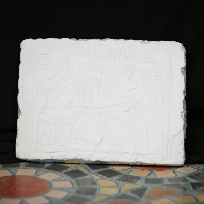 Relief Aton Und Nofretete 2 Relief Aton Und Nofretete – Bild 2