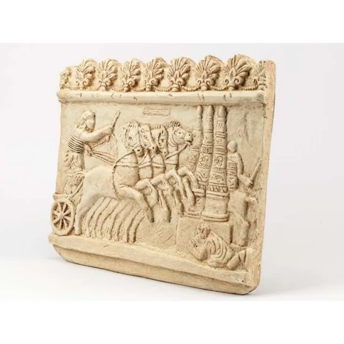 Reliëf Wagenrennen Circus Maximus 2 Reliëf Wagenrennen Circus Maximus – Bild 2