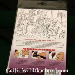 Rubbelbild Mit Panorama Viktorianische Straße -pagan NiedrigerPreis rubbelbild mit panorama viktorianische strasse 2