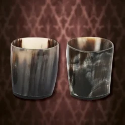 Windlass Steelcrafts Set Bestehend Aus 2 Schnapsgläser Horn