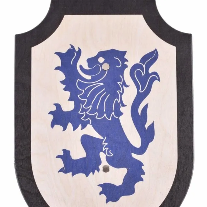 Toy Schild Lionheart, Schwarz-blau 1 Toy Schild Lionheart, Schwarz-blau