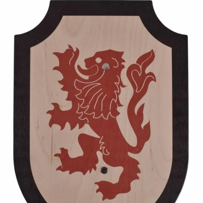 Toy Schild Lionheart, Schwarz-rot 1 Toy Schild Lionheart, Schwarz-rot