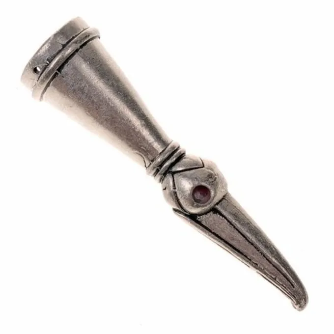 Trinkhorn Dekoration Stavanger, Zinn 3 Trinkhorn Dekoration Stavanger, Zinn – Bild 3