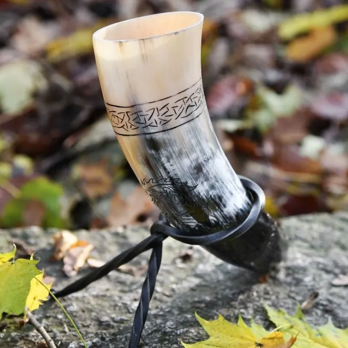 Deepeeka Trinkhorn Fenrir Wolf 3 Deepeeka Trinkhorn Fenrir Wolf – Bild 3