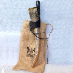 Windlass Steelcrafts Trinkhorn Freya Mit Lederhalter -pagan NiedrigerPreis trinkhorn freya mit lederhalter 3