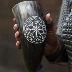 Epic Armoury Viking Trinkhorn Aegisjalmur, Licht 11 Epic Armoury Viking Trinkhorn Aegisjalmur, Licht -pagan NiedrigerPreis viking trinkhorn aegisjalmur licht 5